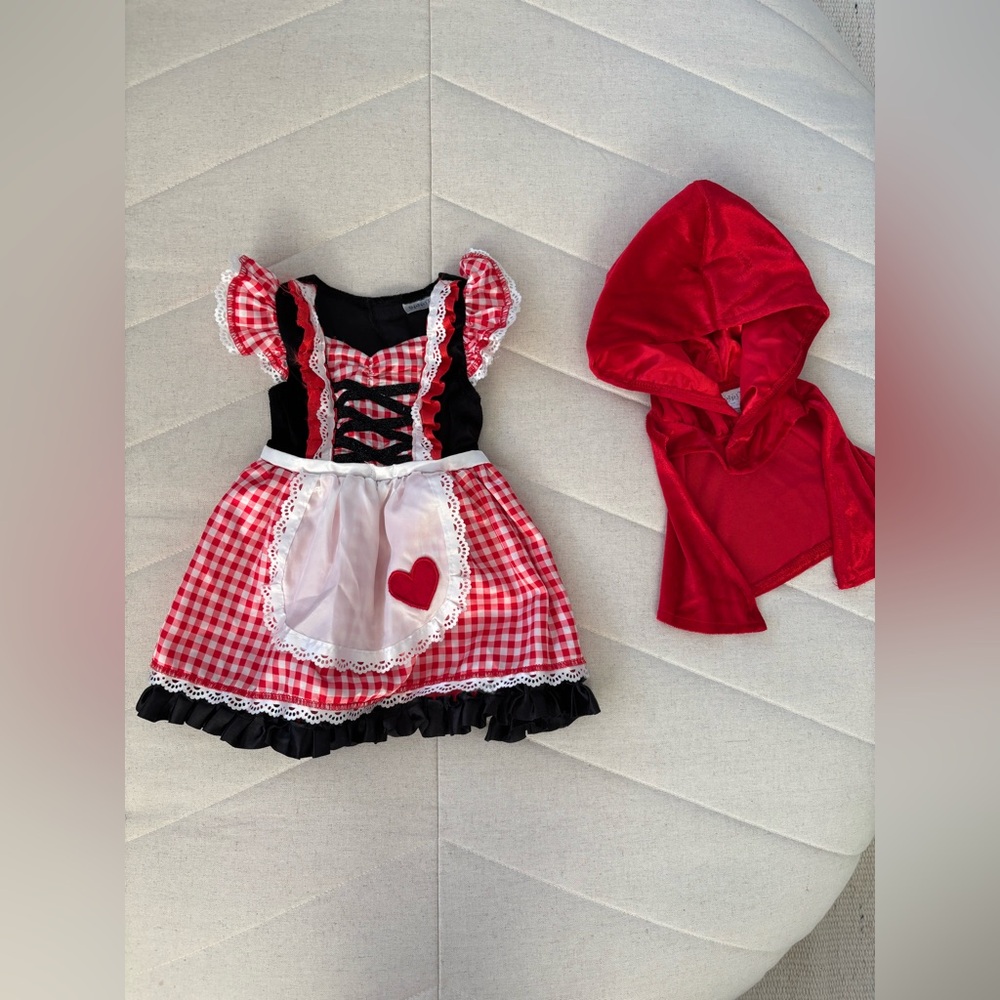 Little Red Riding Hood Costume Baby size 6-12 months